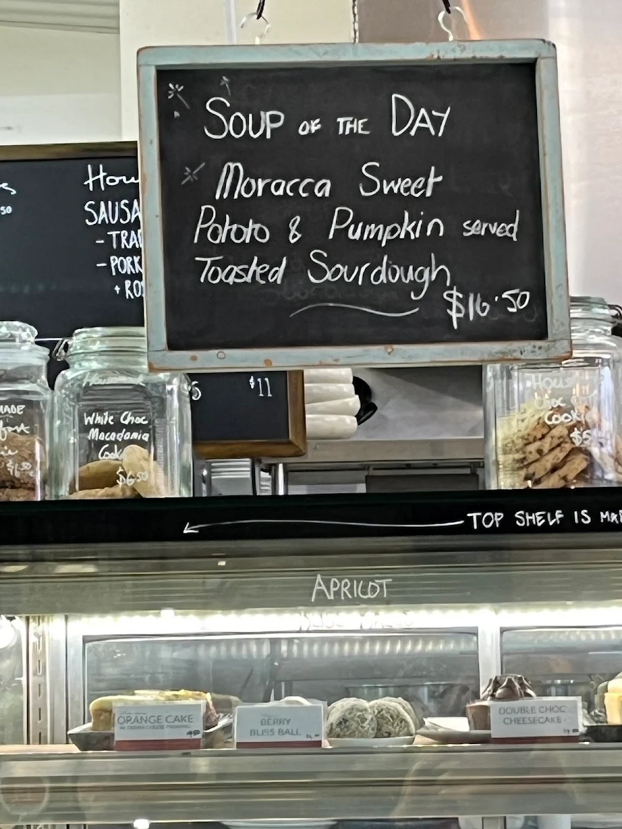 Menu, Maze Cafe & Larder