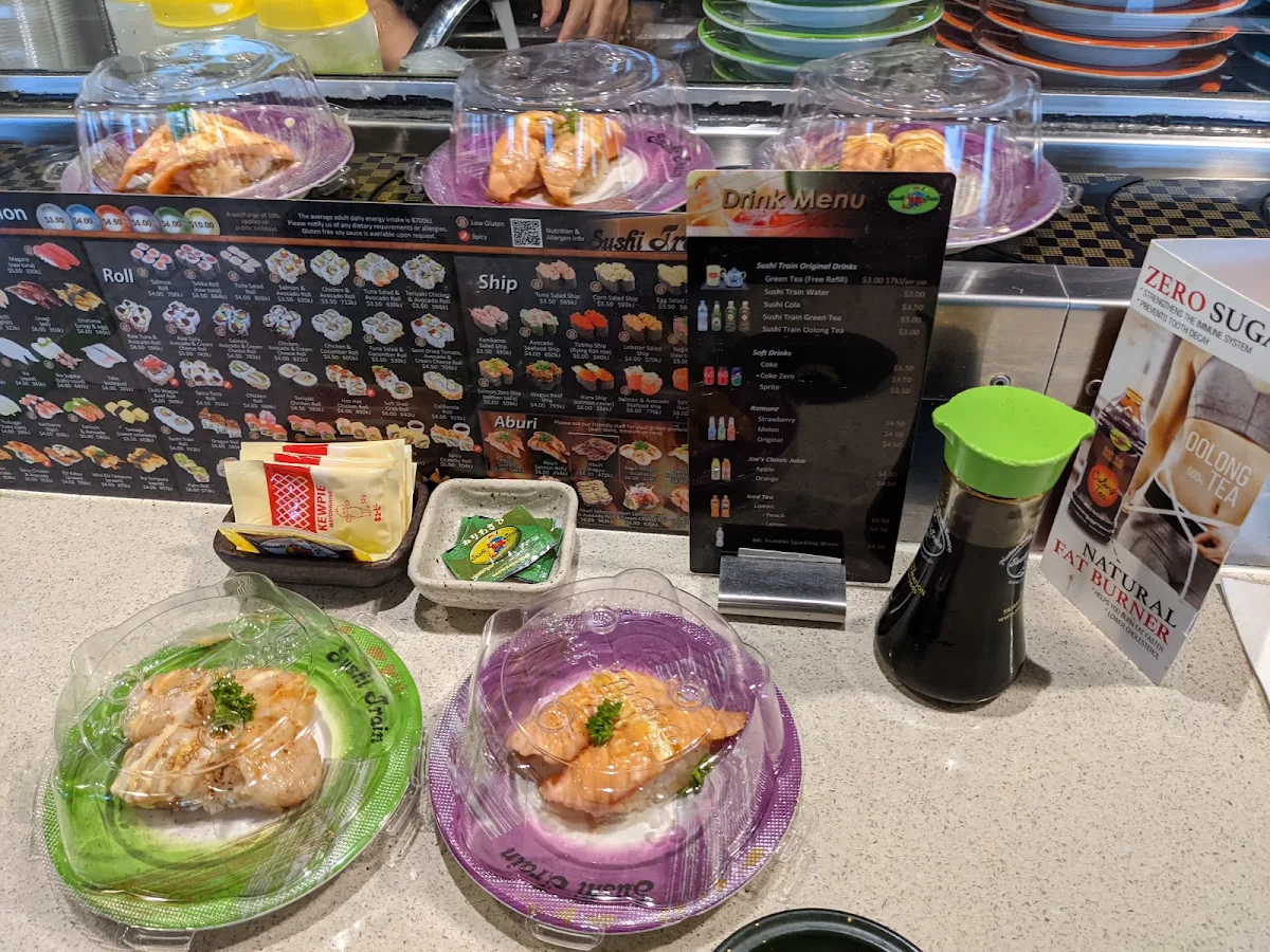 Menu, Sushi Train Bondi Junction