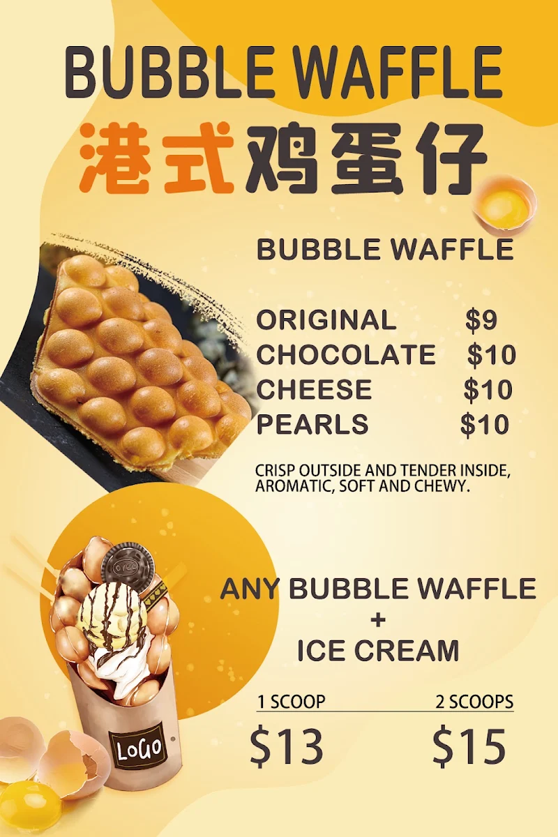 Menu, SevenTea Two