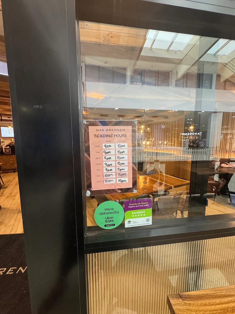 Vibe, Max Brenner - Tuggerah