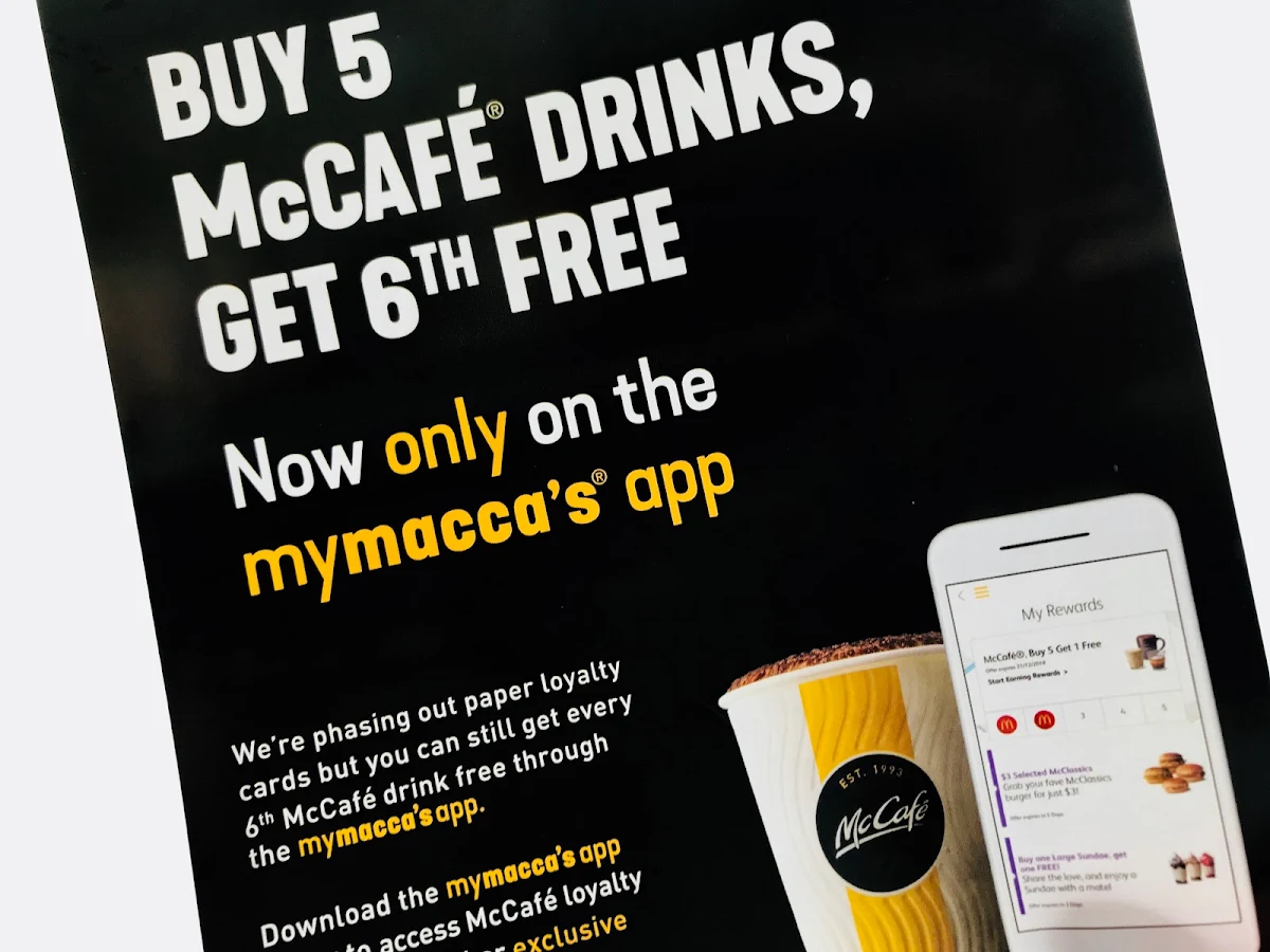 Menu, Mcdonald's Mount Colah