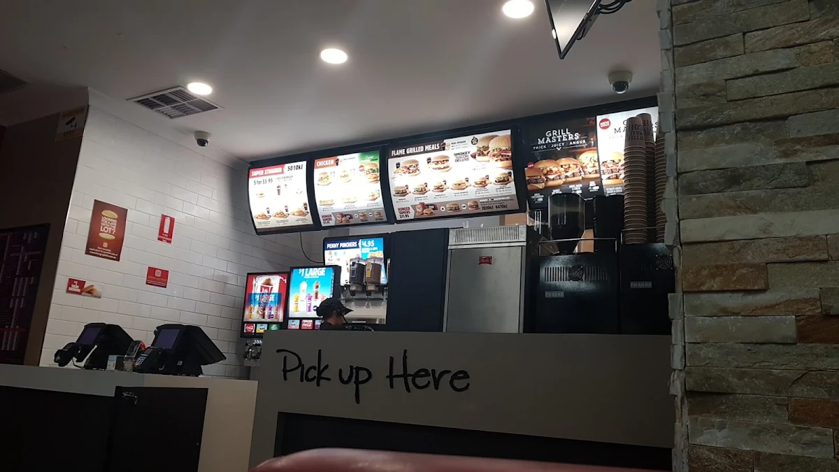 Menu, Hungry Jack's Burgers Forrestfield