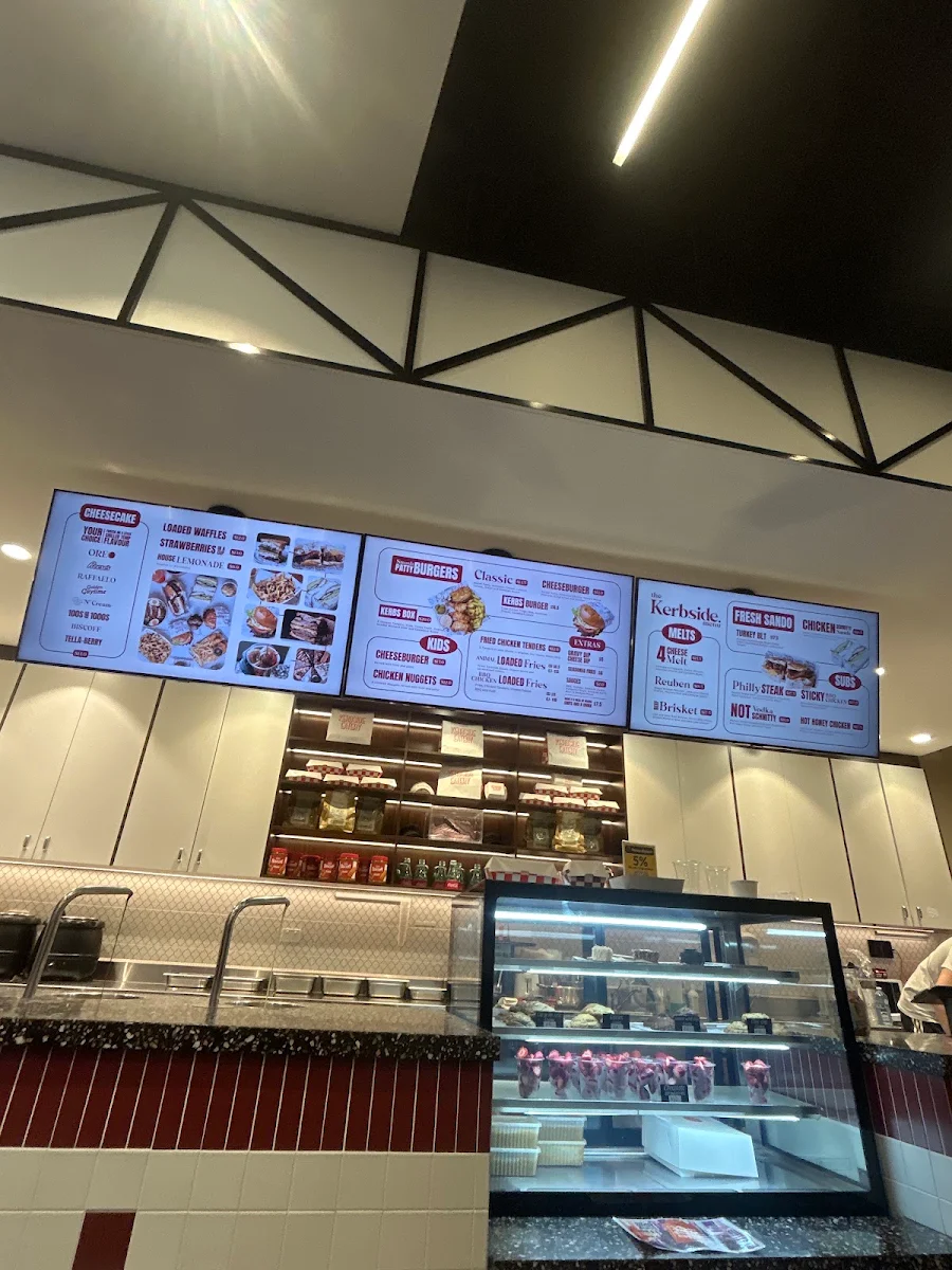 Menu, Kerbside Eatery Edmondson Park