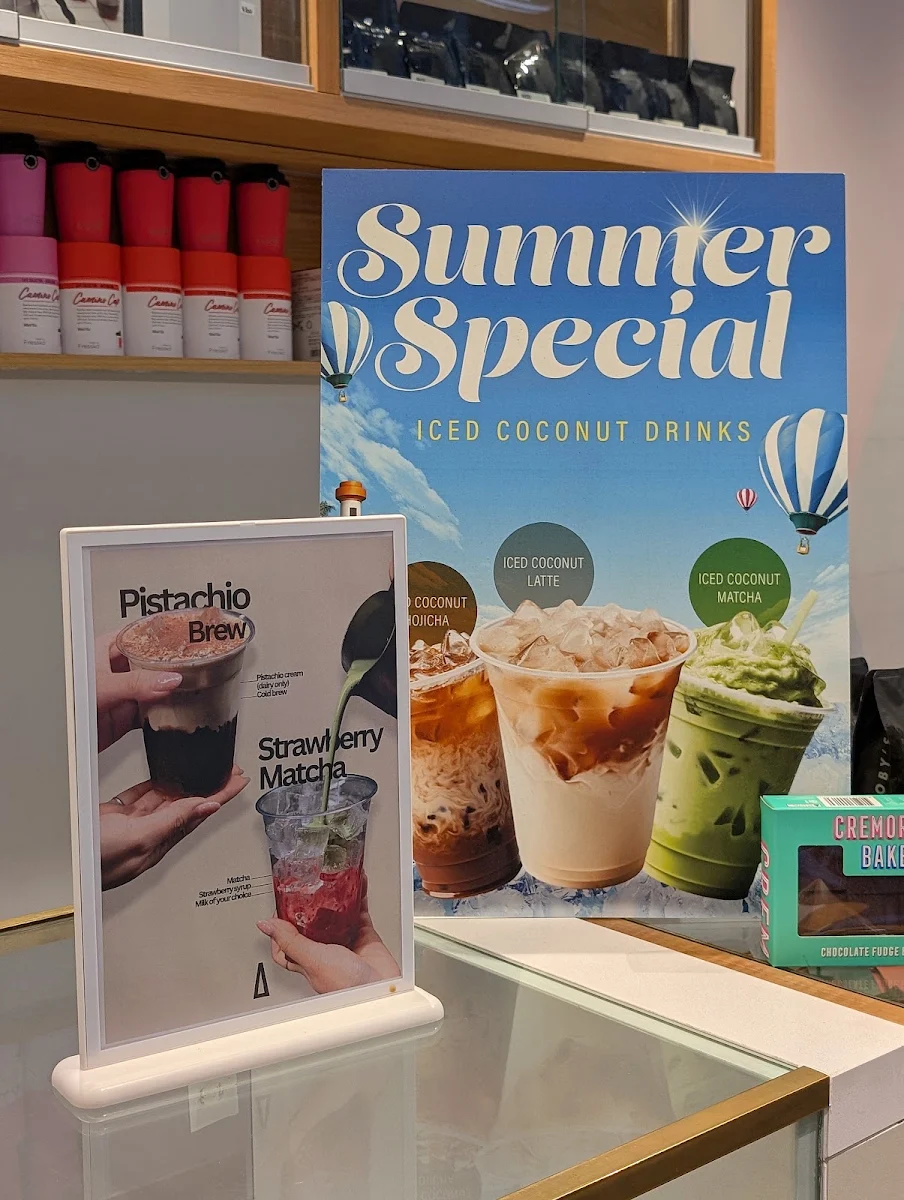 Menu, Commonplace Coffee Brewers Open 365 Days