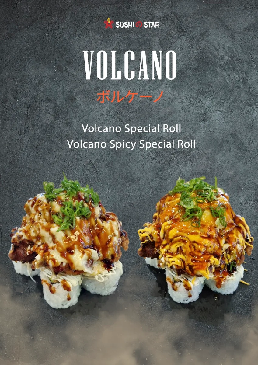 Menu, Sushi Star
