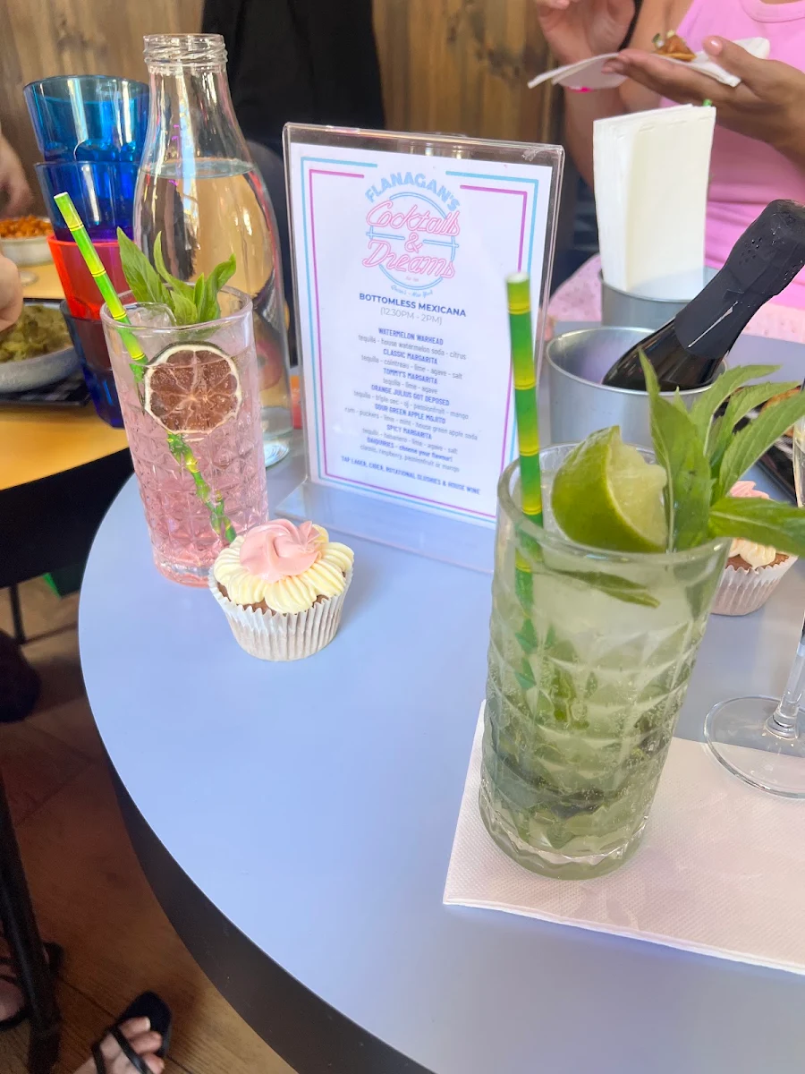 Menu, Neon Palms