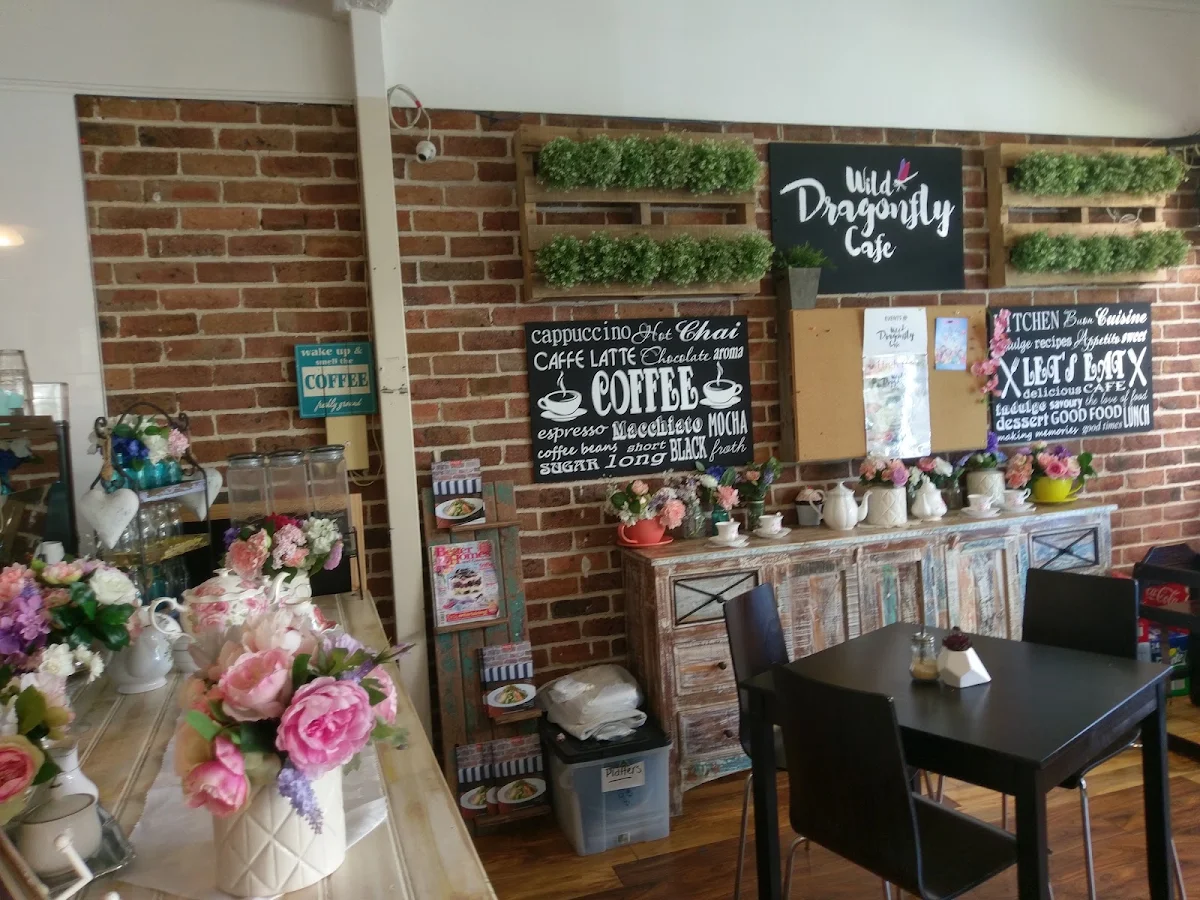 Menu, Wild Dragonfly Cafe