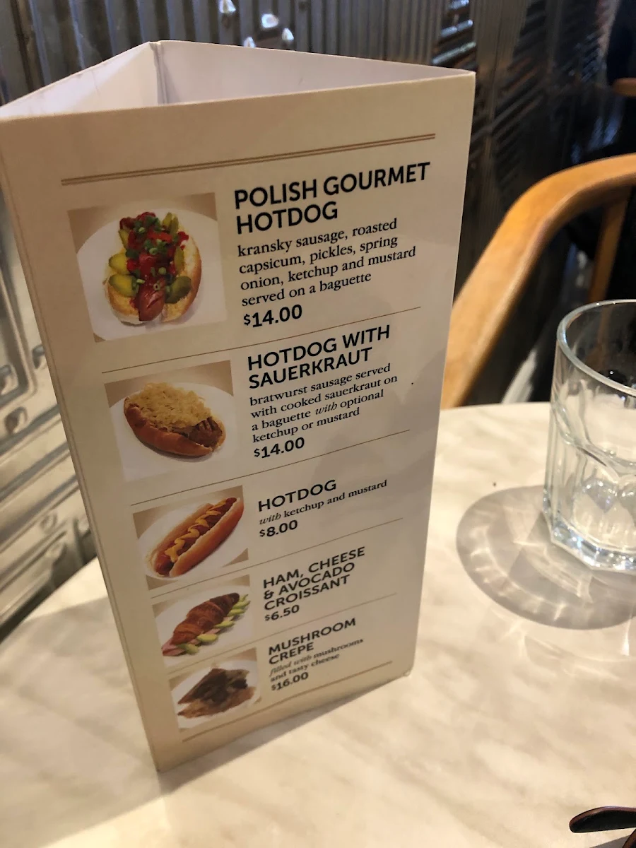 Menu, H&A Coffee