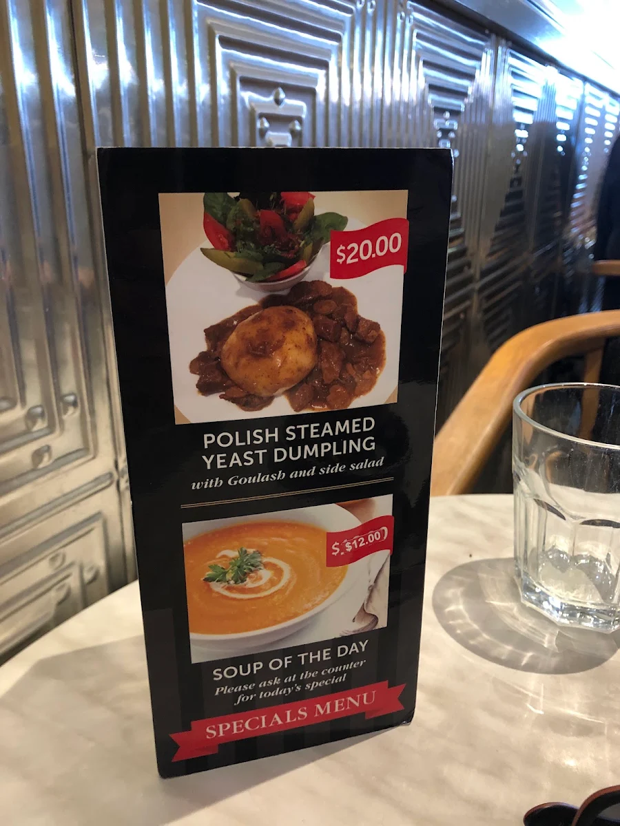 Menu, H&A Coffee
