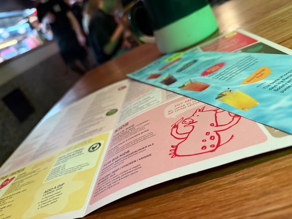 Menu, Grill'd Burgers - Karrinyup