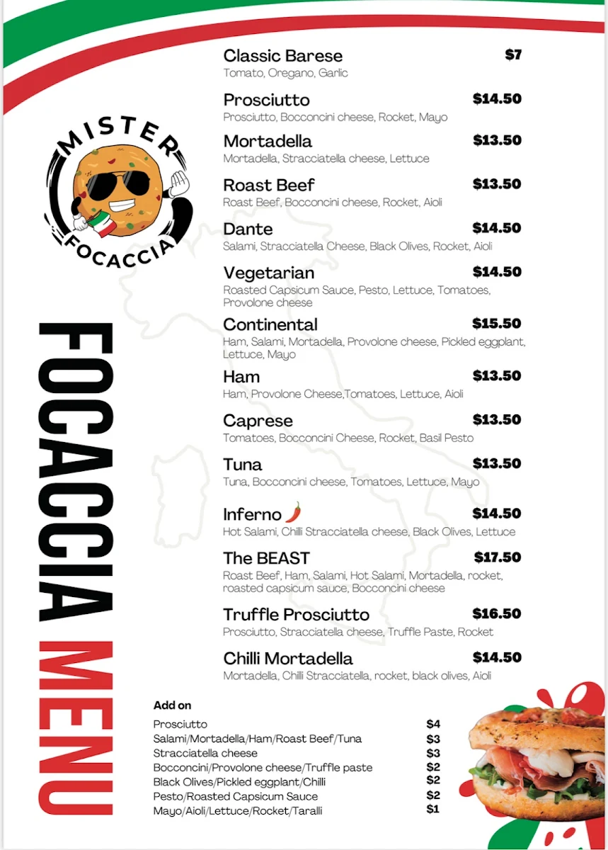 Menu photo 1
