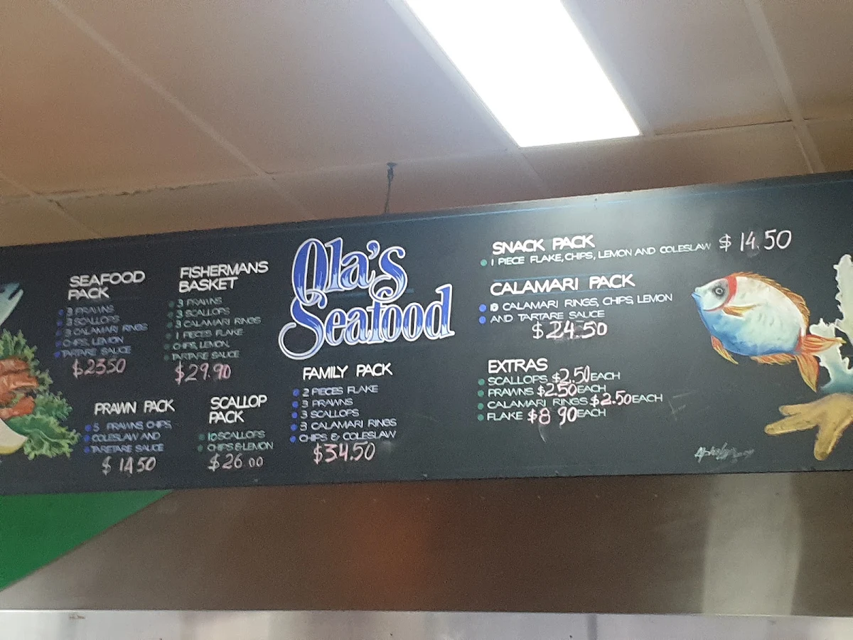 Menu, The Chicken Palace