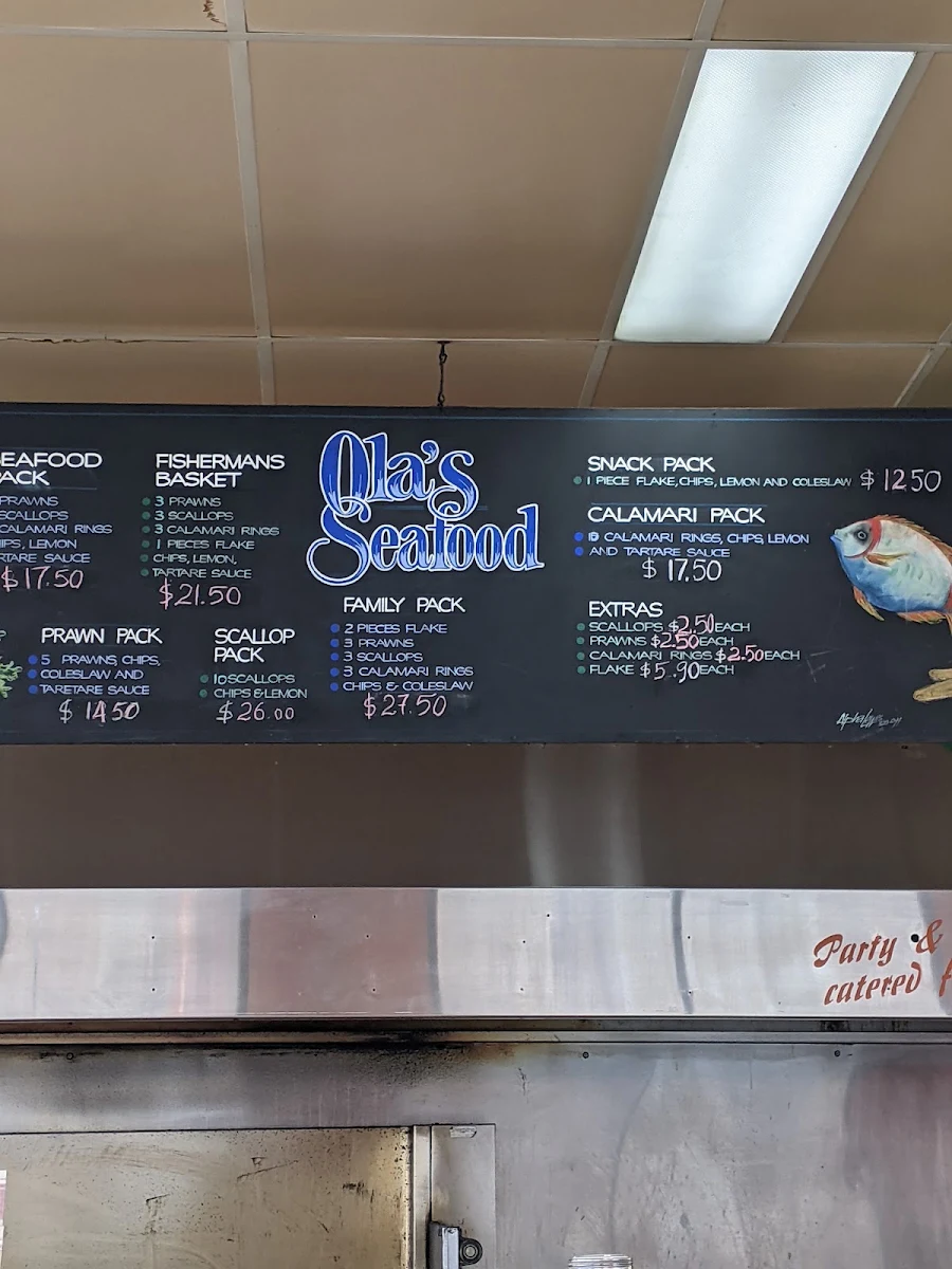 Menu, The Chicken Palace