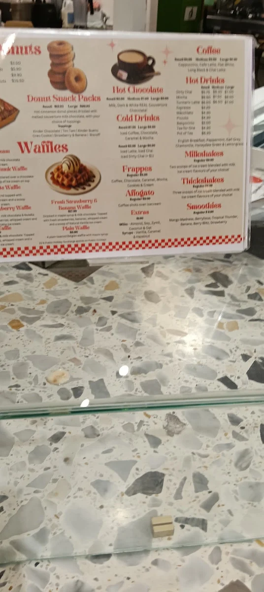 Menu, Royal Copenhagen Glenelg