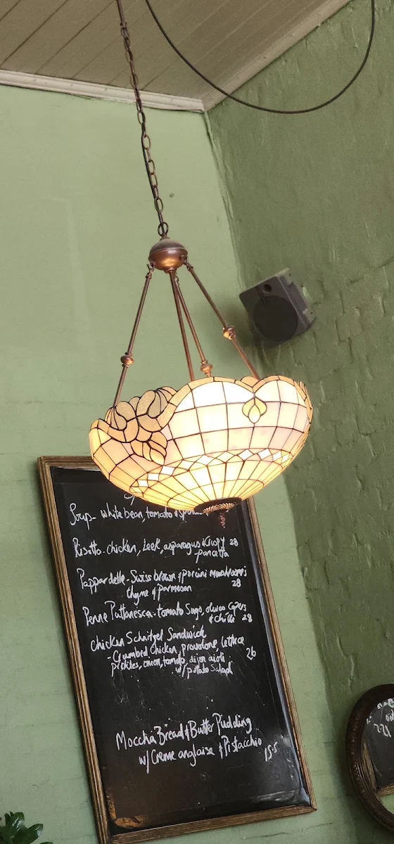 Menu, Tin Pot Cafe