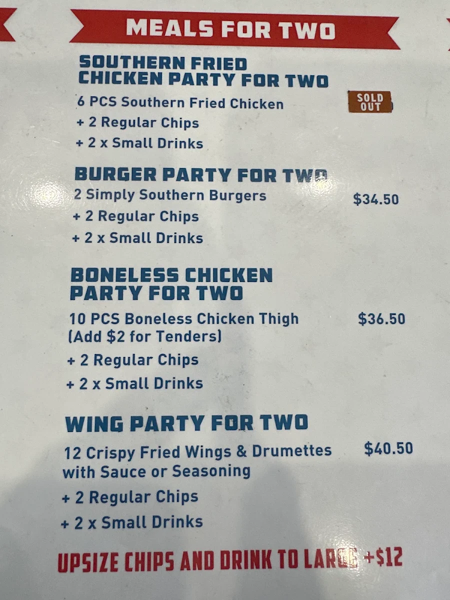 Menu, Pattysmiths Labrador
