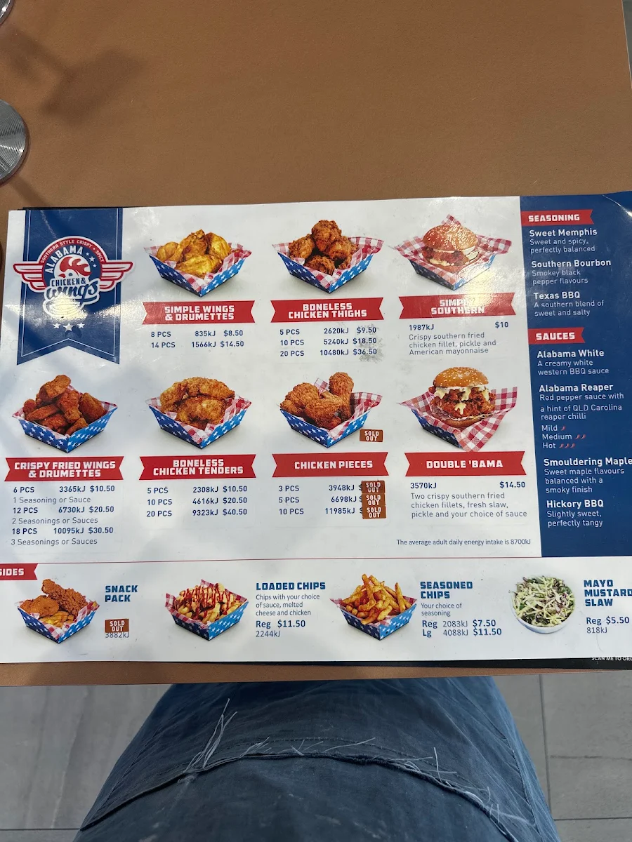 Menu, Pattysmiths Labrador