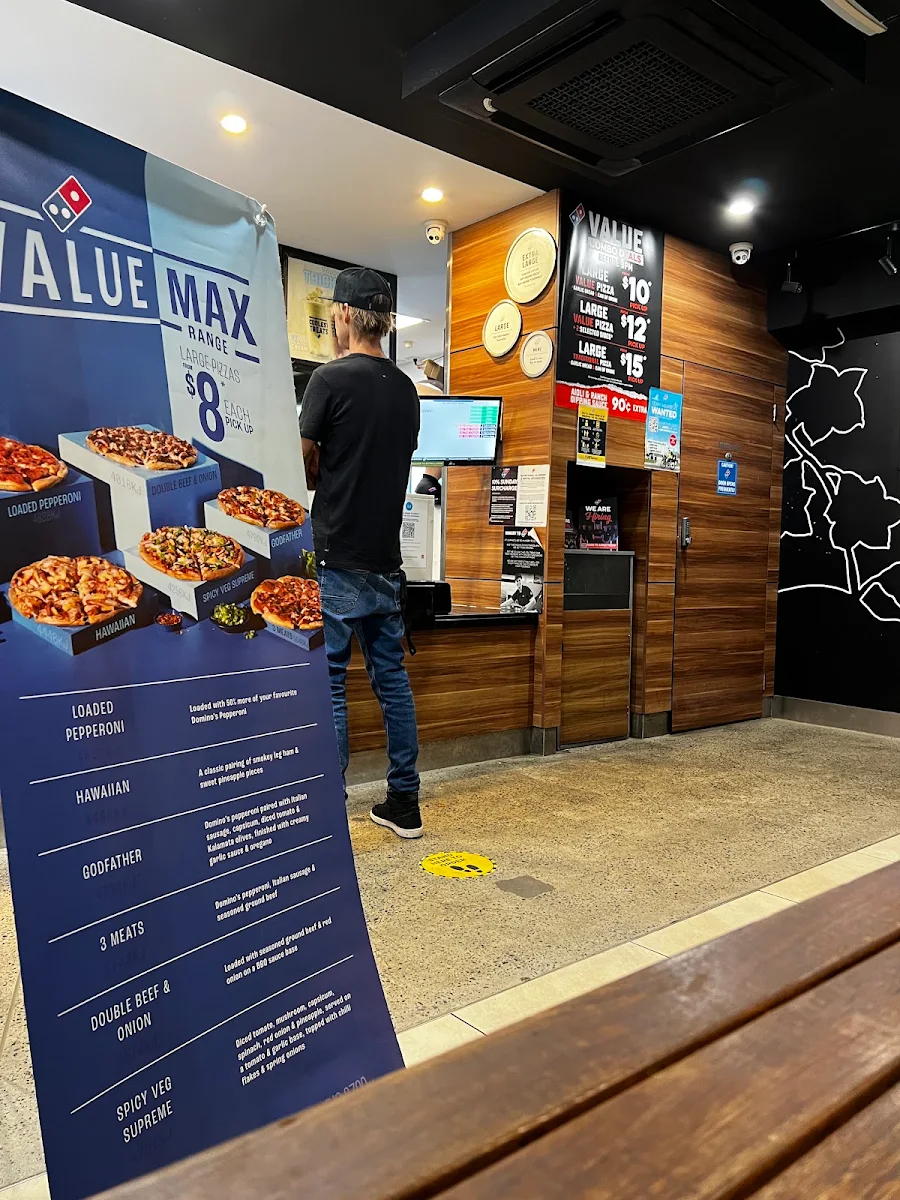 Menu, Domino's Pizza Byron Bay