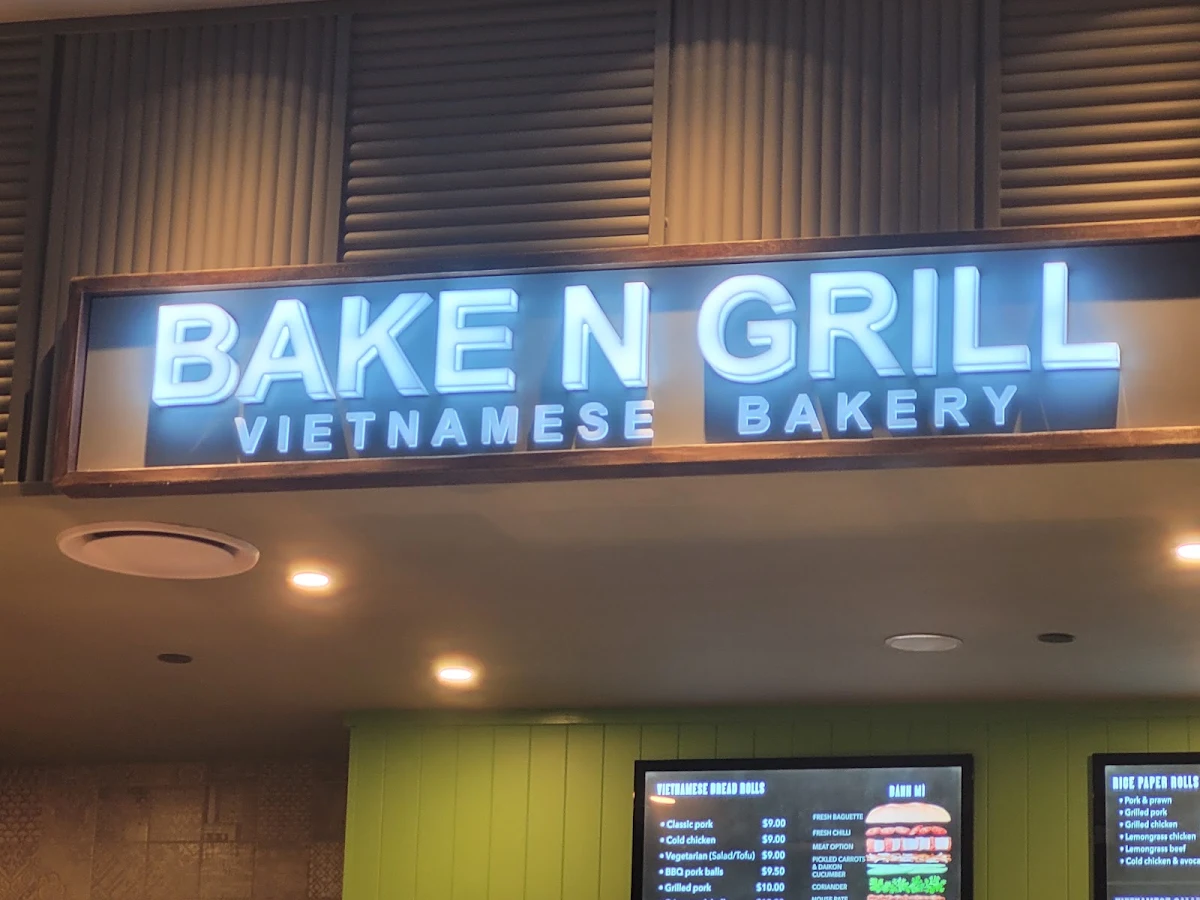 Menu, Bake N Grill
