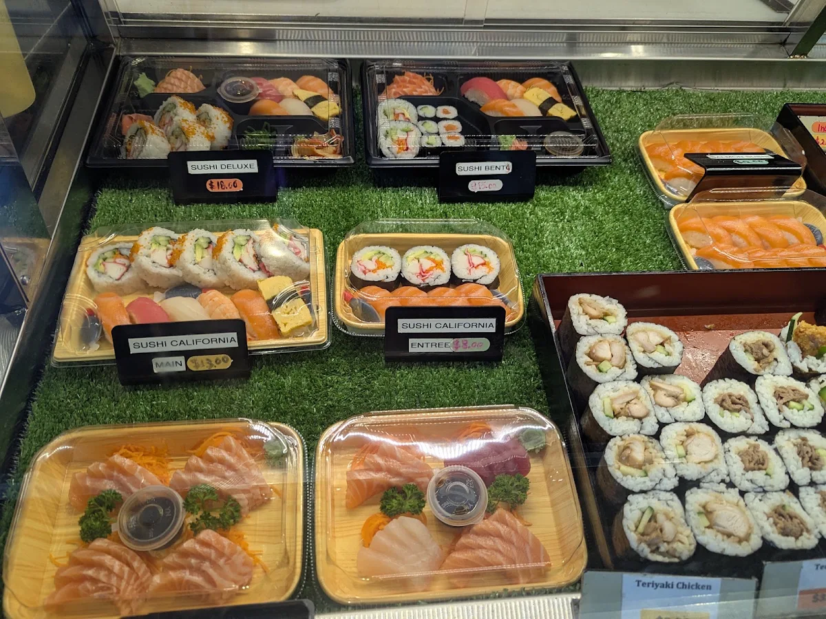 Menu, JJ Sushi