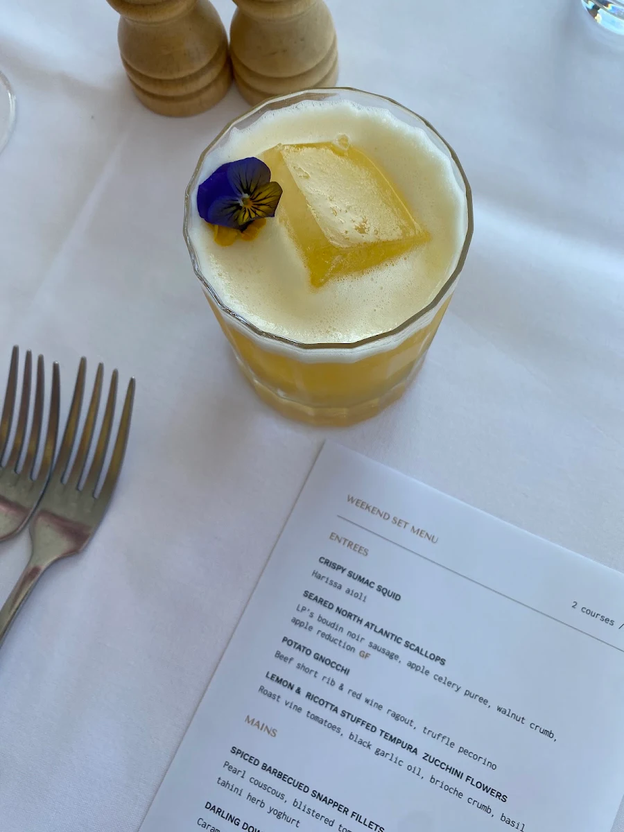 Menu, Sealevel