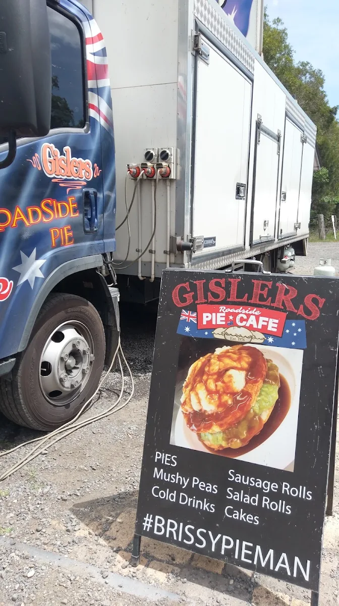 Menu, Gisler's Roadside Pie Cafe