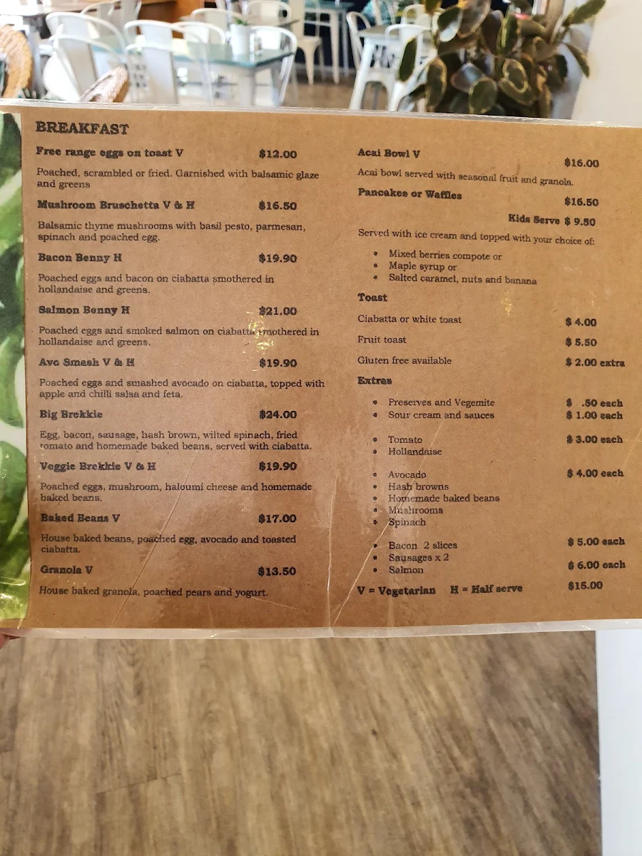 Menu, Sul Lago Lifestyle