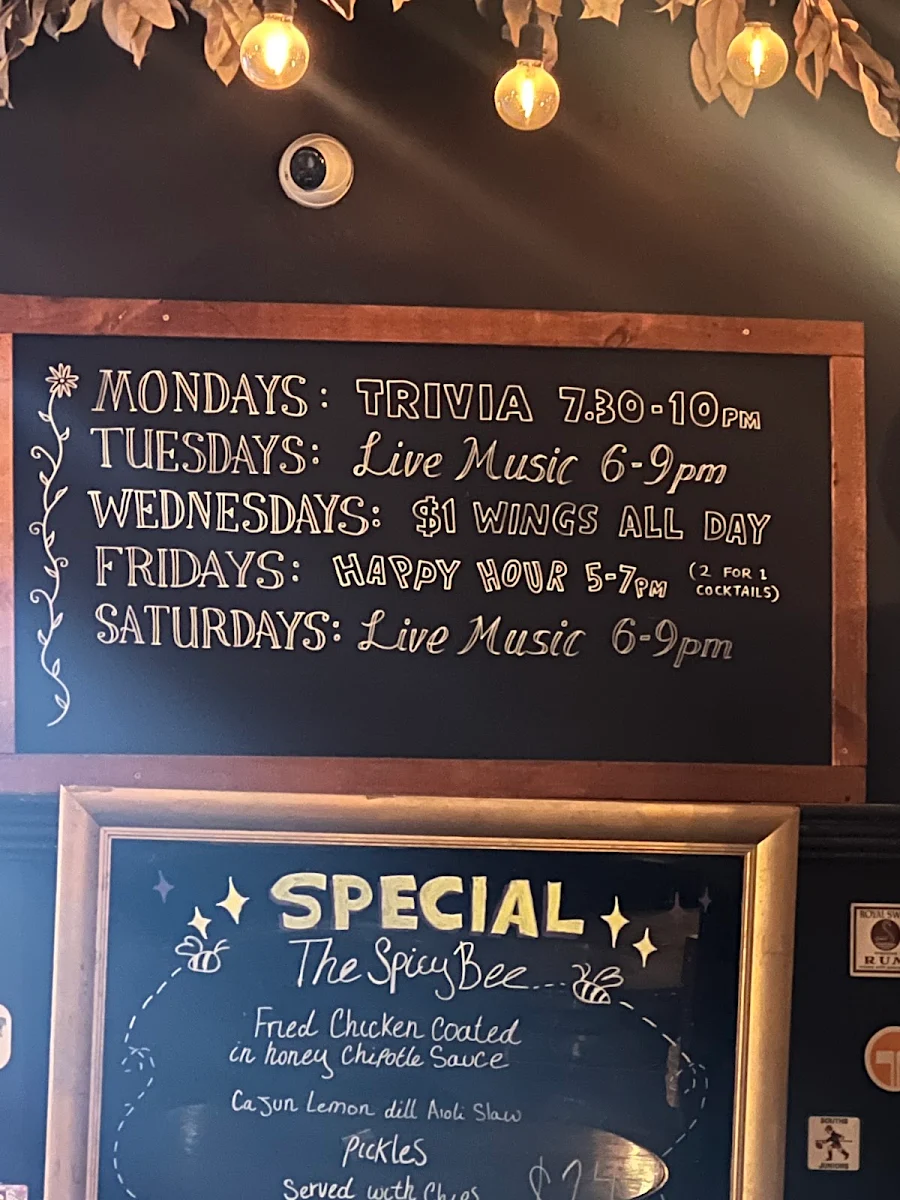 Menu, The Mayfair Bar