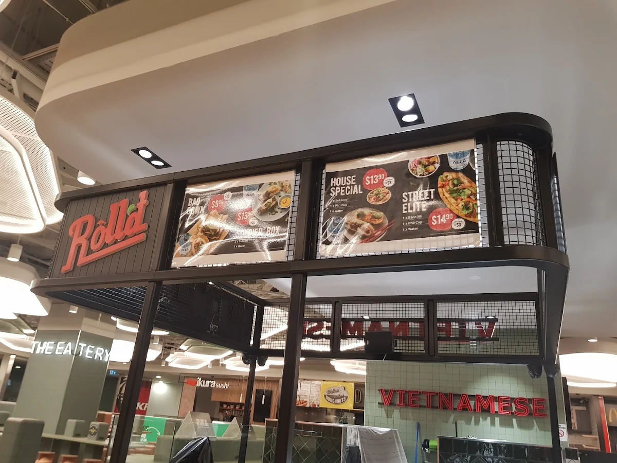 Menu, Roll'd Melbourne Central
