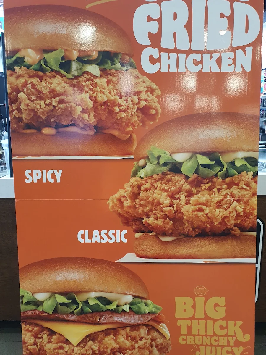 Menu, Hungry Jack's Burgers Smithfield Cairns