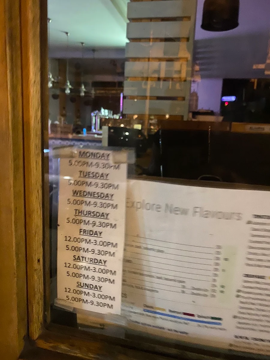 Menu, Solo Pasta