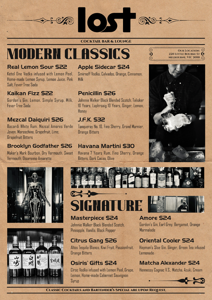 Menu, 𝑳𝒐𝒔𝒕 𝑩𝒂𝒓