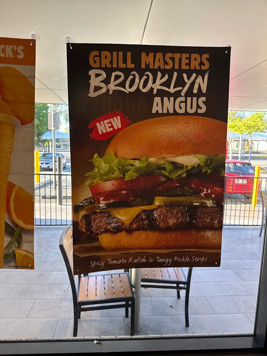 Menu, Hungry Jack's Burgers Victoria Point