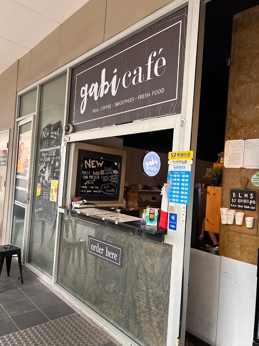 Menu, Gabi Cafe