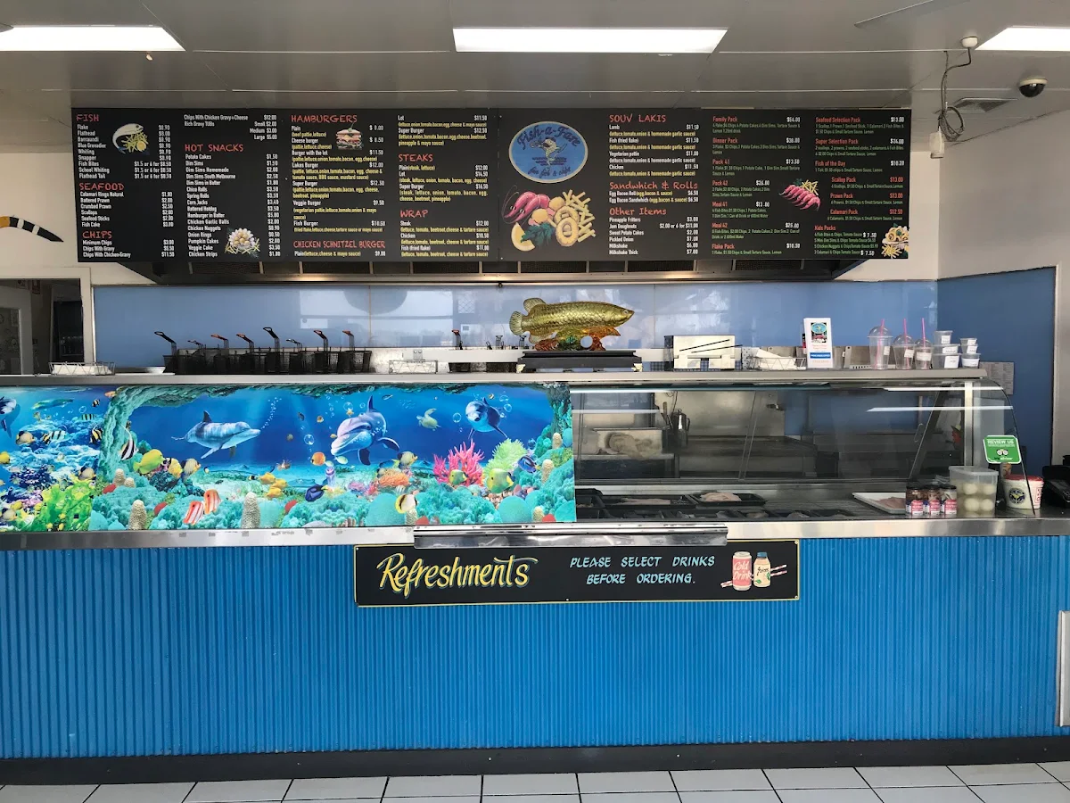 Menu, Fish-A-Fare