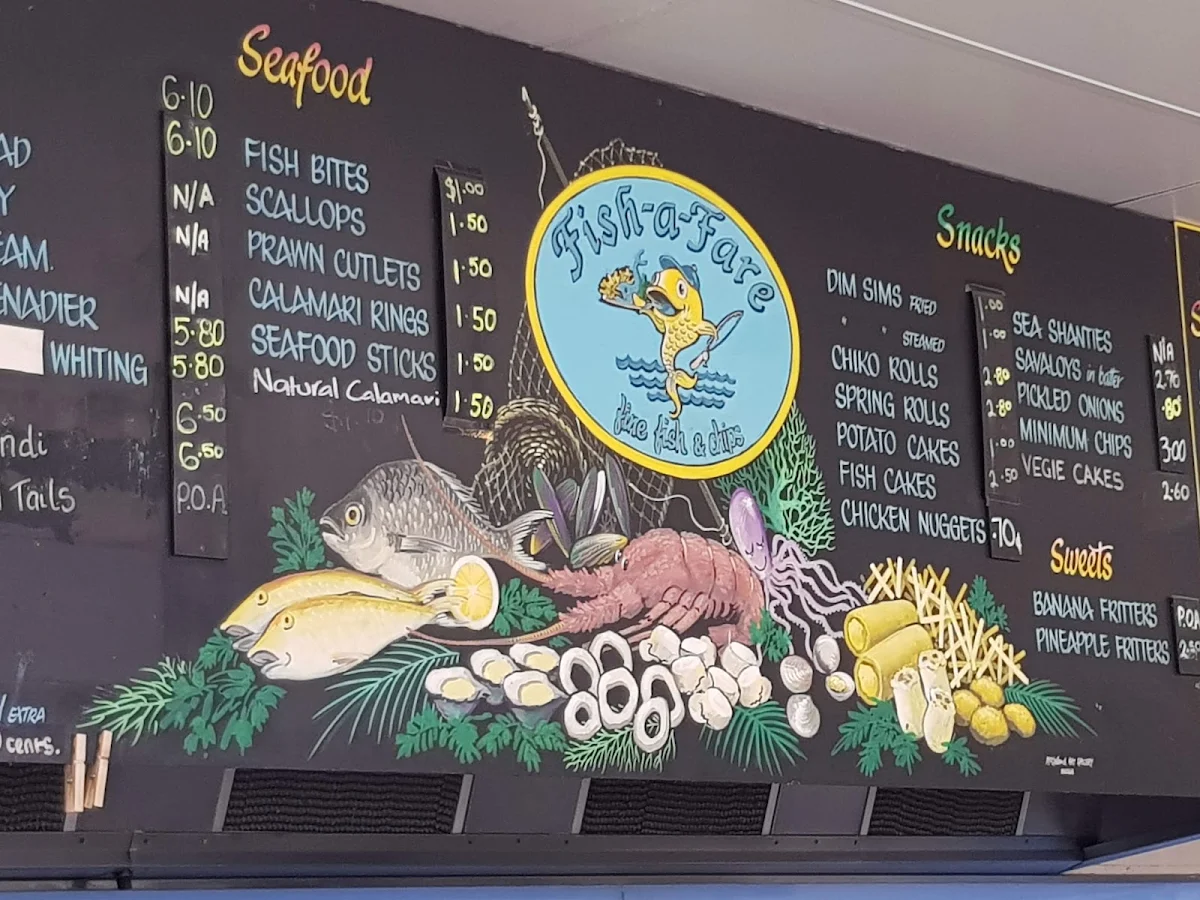 Menu, Fish-A-Fare