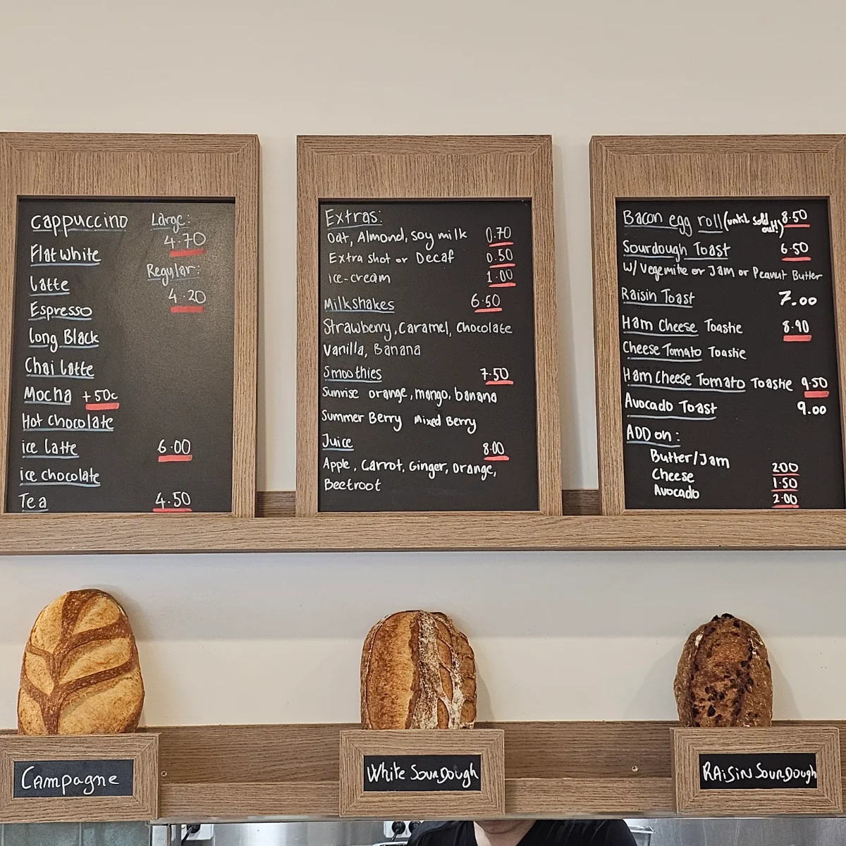 Menu, Le 76 patisserie & Bakery