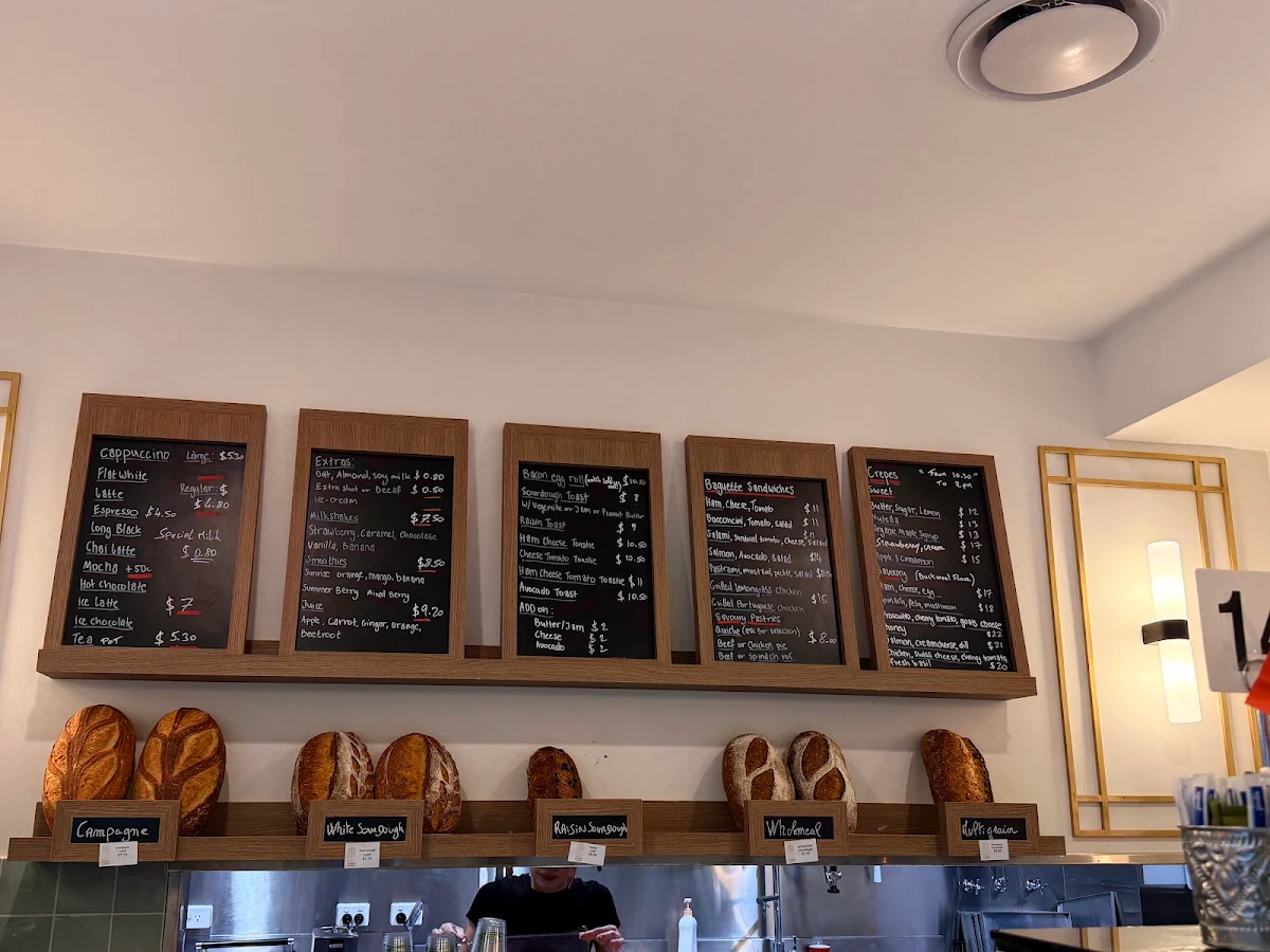 Menu, Le 76 patisserie & Bakery