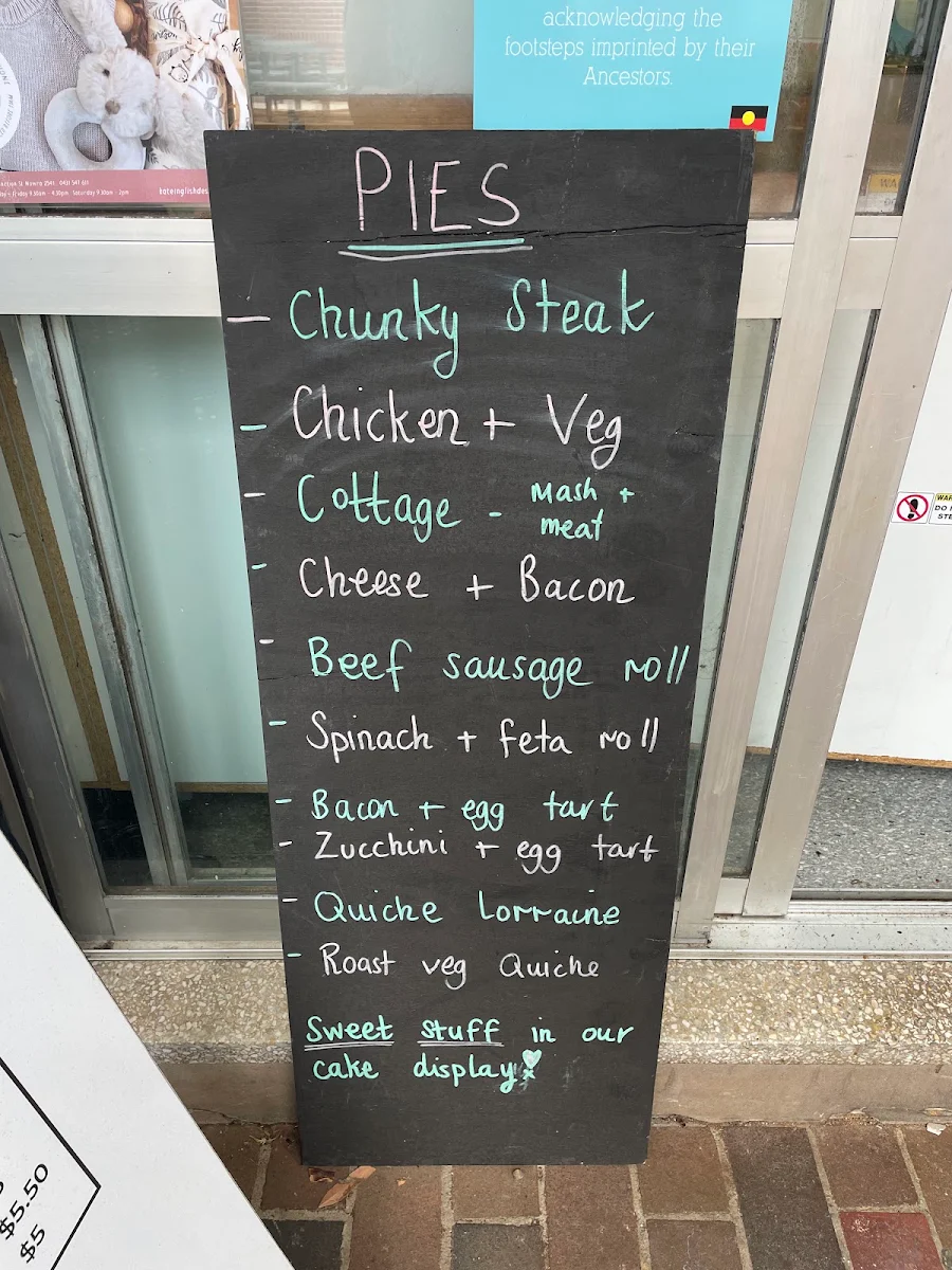 Menu, The Trolley