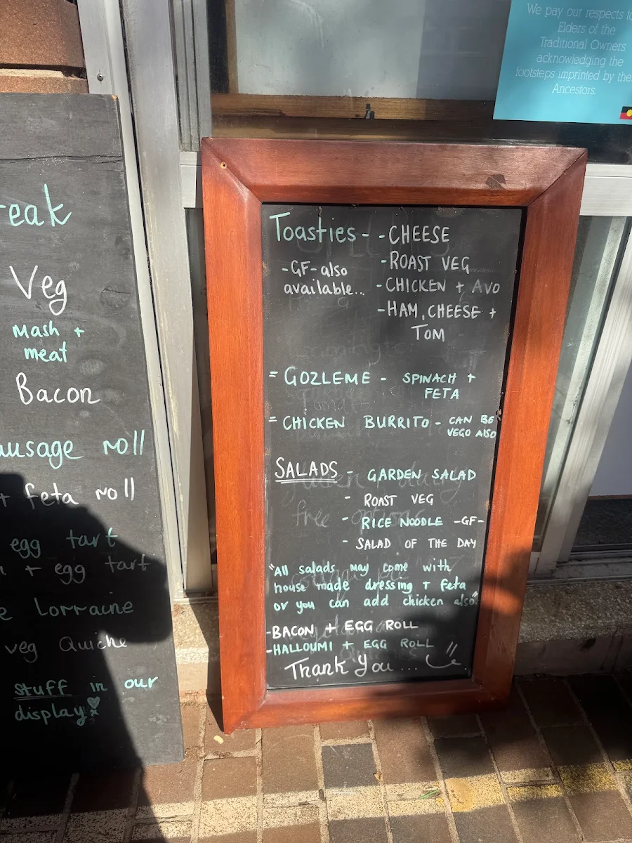 Menu, The Trolley