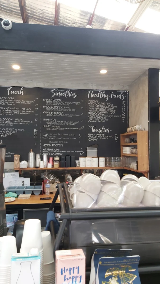 Menu, Skinny Dippers Cafe