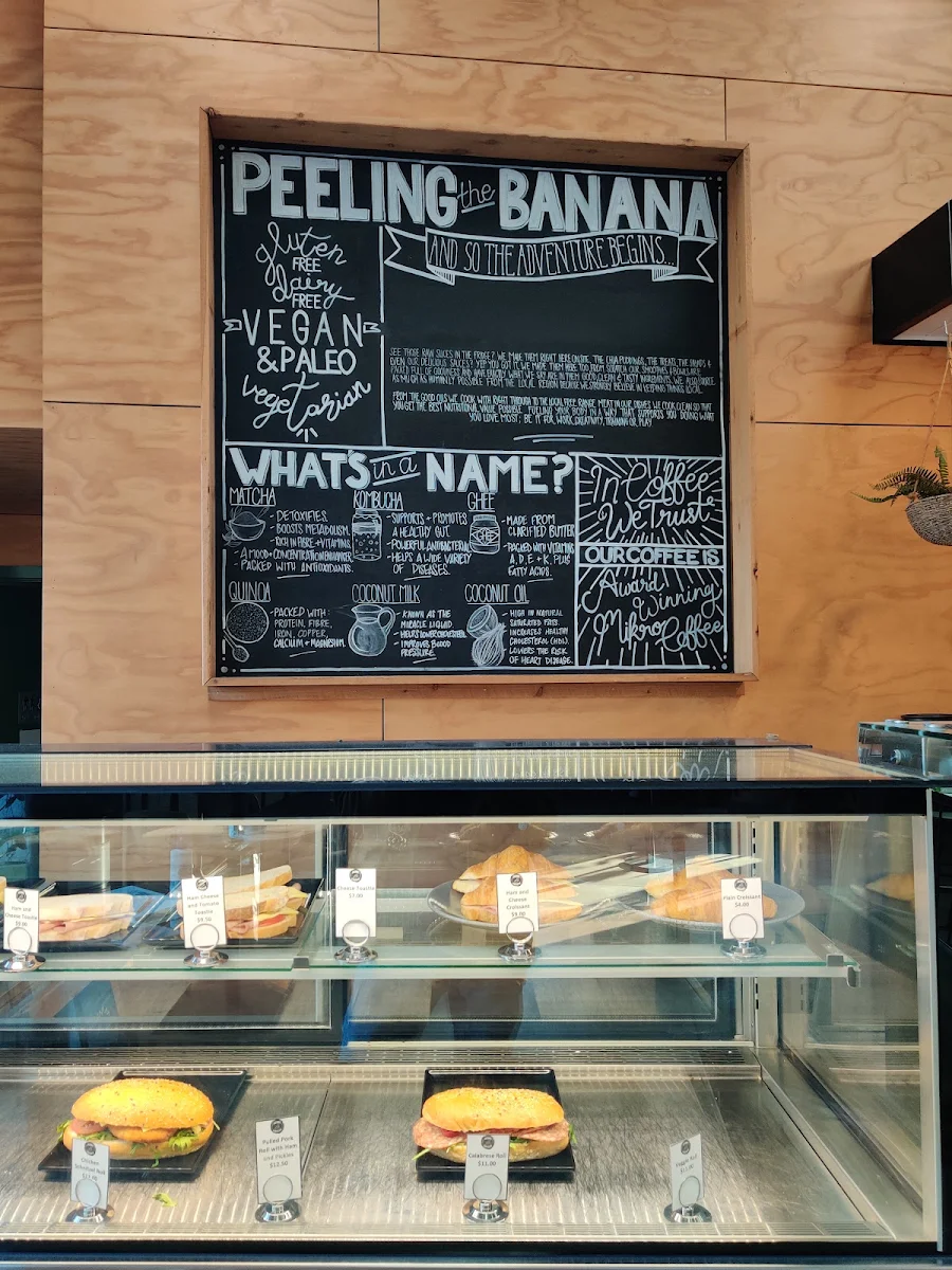 Menu, Skinny Dippers Cafe