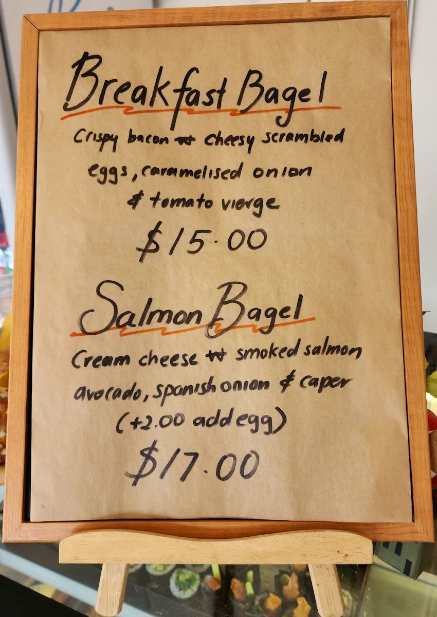 Menu, TFP (The Flying Pan)