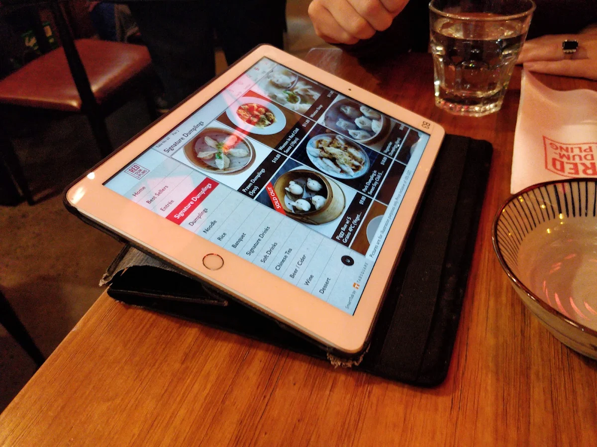 Menu, Little Red Dumpling Newmarket