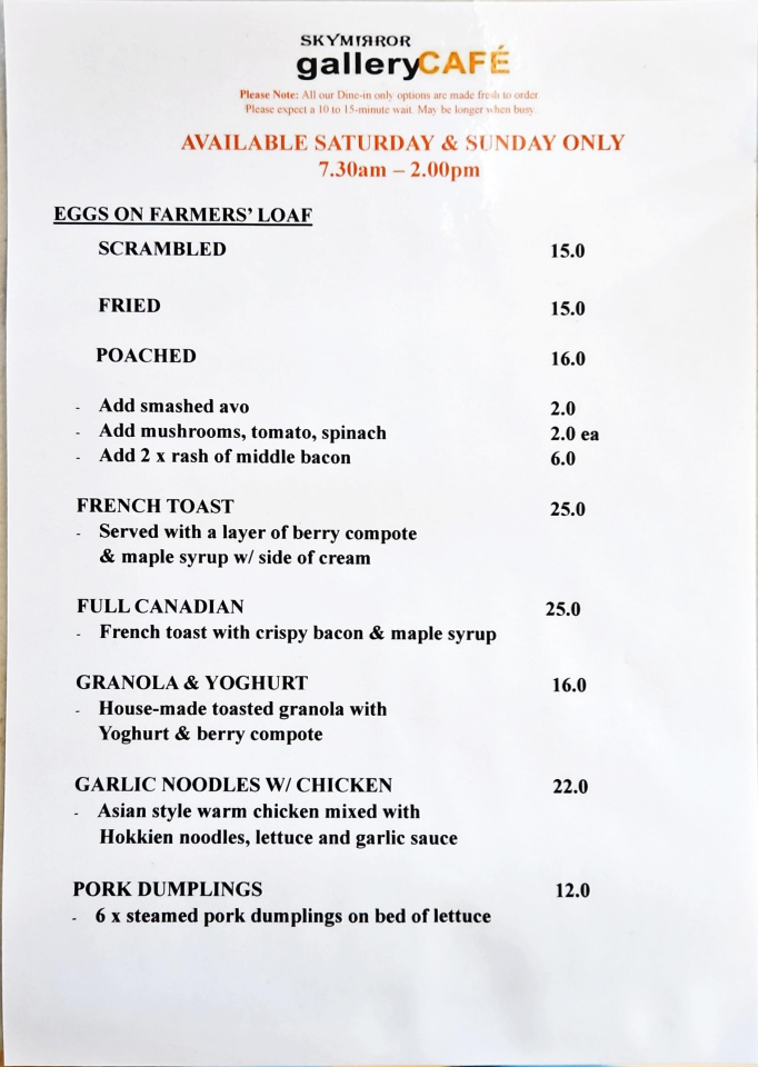 Menu photo 1