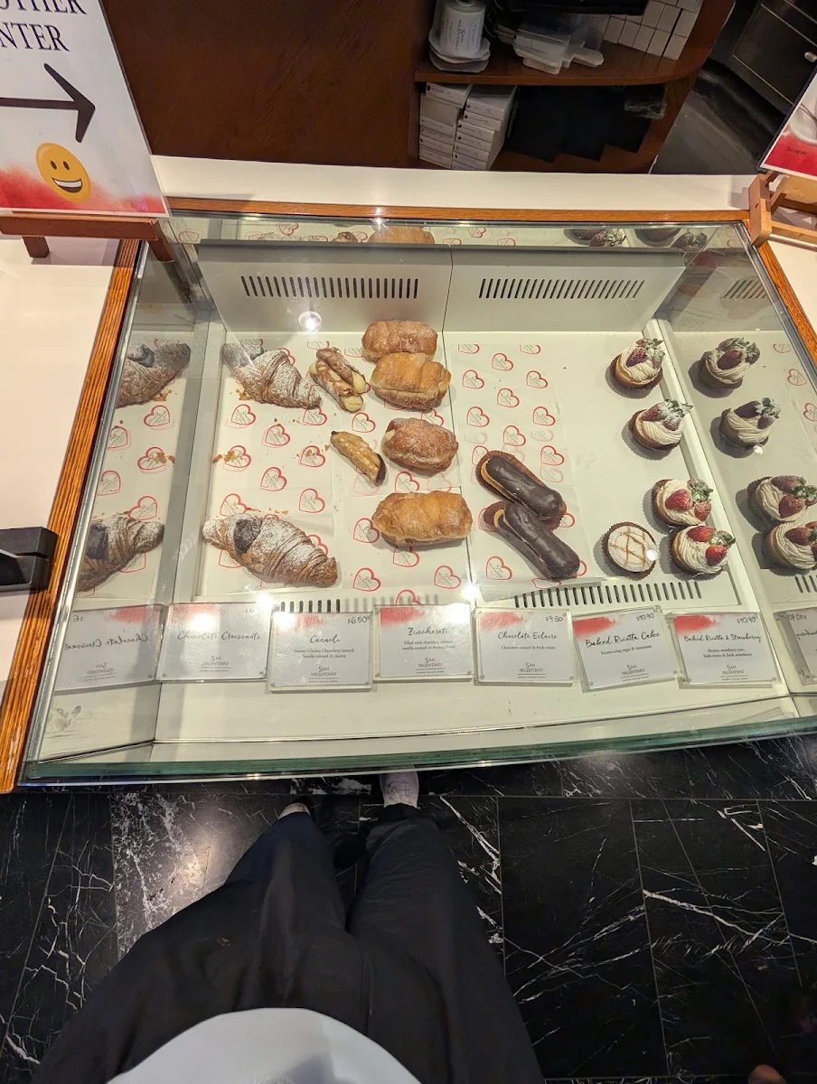 Menu, San Valentino