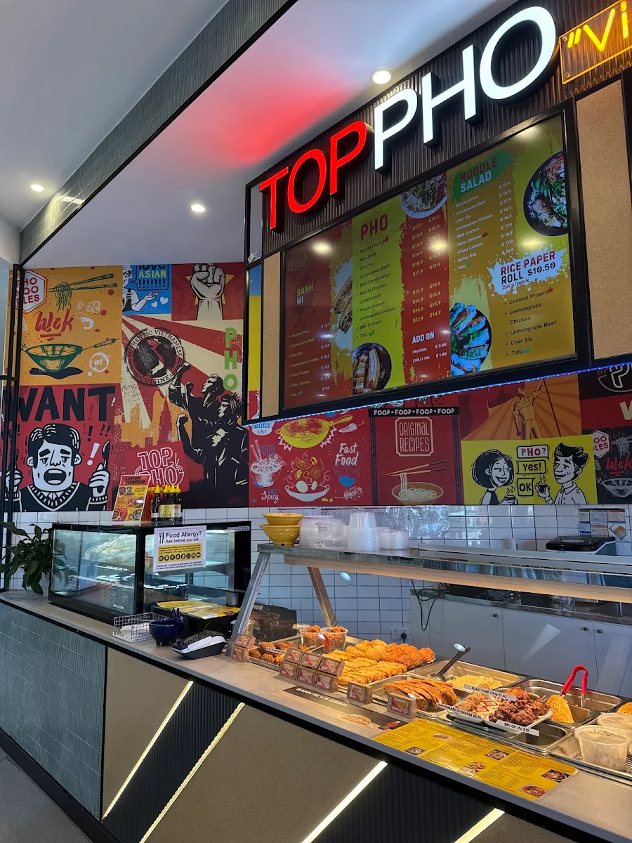 Menu, Top Pho