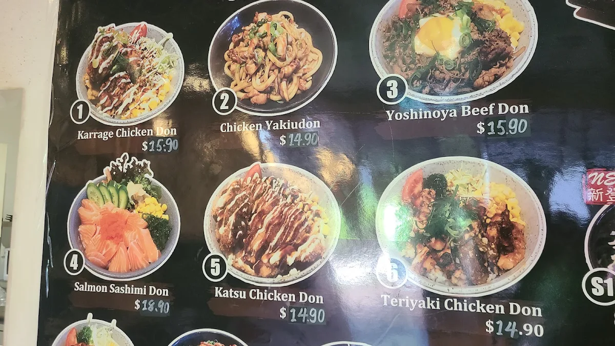 Menu, Kyo Japanese