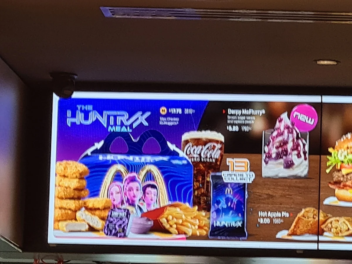 Menu, McDonald's Kingsford