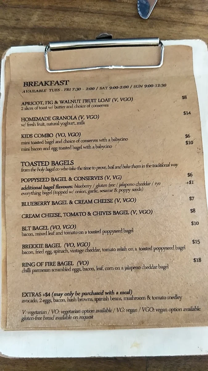 Menu, Gipsy Boy